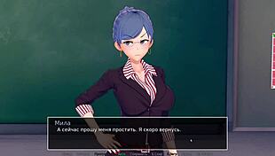 Complete Gameplay - Hs Tutor Part 8: Anal Sex With Asian Slut Blonde And Big Cock Blowjob