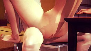 Uncensored 3D hentai slams Japanese girls in hardcore action