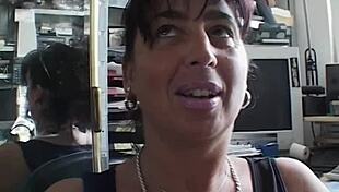 Office fuck with mature brunette, so naughty yet hot