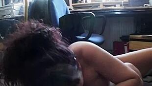 Office fuck with mature brunette, so naughty yet hot