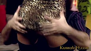 big ass blonde gets filled with cum in every way