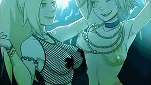 sakura haruno moans loudly in this animated hentai compilation, getting fucked hard by various characters