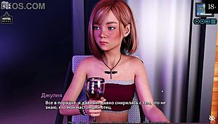 In this hentai gameplay, Sunshine Love gets cumshot after handjob with big cock