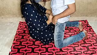 Hot desi girl fucks colleague for job 😏