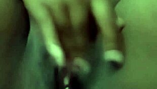 Amateur prostitute licks shaved pussy in muff diving scene