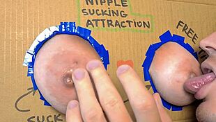 nipple suckin attraction got me goin crazy, can't stop starin