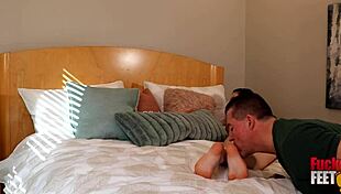 brittany shae, your sweet toes getting covered in cum? yes, in this pov fetish orgasm!