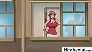 this hentai features my hot stepmom's massive boobs uncensored