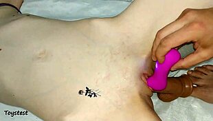 want to see her go crazy with toys?