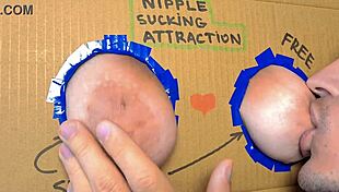 nipple suckin attraction got me goin crazy, can't stop starin