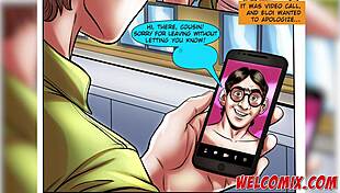 Nerd Engages In Anal Sex With Big Butt Woman Over Video Call