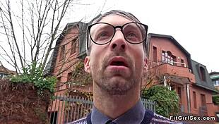 Fitness Hottie Bangs Geek