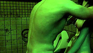 Teen Slut Enjoys Bathroom Ass Play