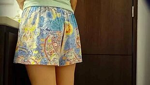 Hidden cam pissing by argentine university student milet