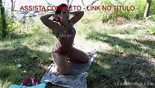 big butt slut monica santiago deepthroats monster cock then gets anal assfucked hard in the garage 😈