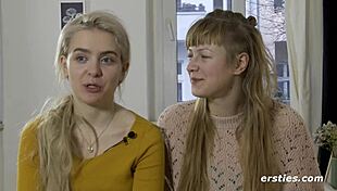 Amateur Lesbians Explore Toys Together