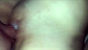 My wife loves my cum on her shaved pussy and body in this homemade compilation