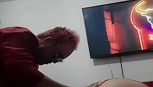 Horny Teen Babe Masturbates Tits In Voyeur Hardcore Session