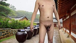 i and my closeted gay friend flash cocks in public