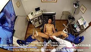 Miss Mars Submits Body for Orgasm Research by Doctor Tampa