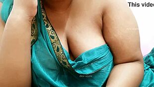 Sexy Indian Aunty Seduces Nephew With Her Curves And Passionate Kisses In Forbidden Encounter