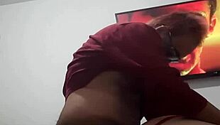 Horny Teen Babe Masturbates Tits In Voyeur Hardcore Session