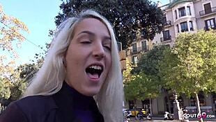 German Scout Picks Up Big Tits Latina Milf Bianka For Street Fuck And Cum Swallow