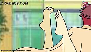 Jujutsu kaisen - yuji itadori and maki zenin in anime adventure