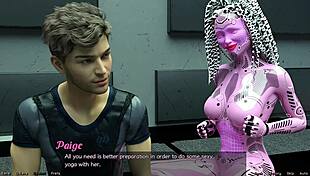 Stranded shy emo girl seeks help in space