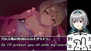 i fell for that bunny-girl in the forest trial, and it was intense with the machine subtitles