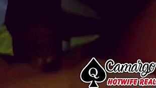 my friend in lingerie SEDUCES my husband with her BIG ASS