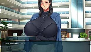 In Kanojo No Okaa-san Ep5, He Fucks Her Passionately In The Bathroom