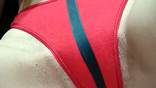 she asks, playing with pussy in panties?