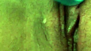 is that teen's wet pussy playing with toys?