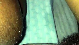 This babe gets her pussy filled with cum while facedown.