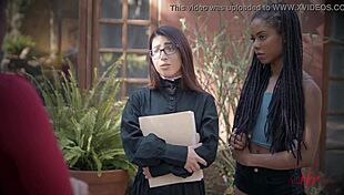 i'm scarlett sage, serena blair, and cadence lux on the path to forgiveness with tribbing and oral