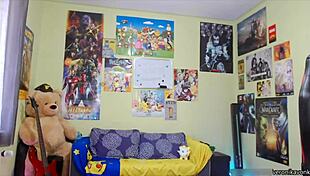 pokemon trainer misty shows her milky body and huge pokeballs in web chat 😍