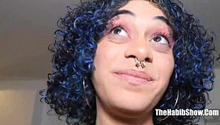 Curly Rican Latina Twerking Her Phat Ass On Jay Bangher's BBC