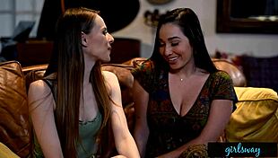 karlee grey says, 'i feel at home in my roommate's hairy pussy' while face sitting and squirting