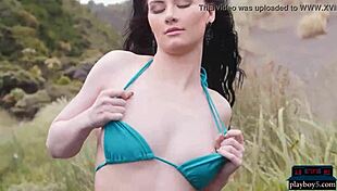 new zealand's hot milf skylar leigh shows off her wild side