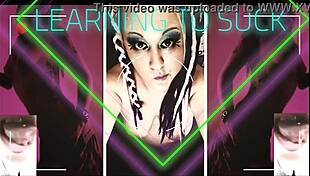 Horny stepsister passionately teaches you to suck cock for her pleasure