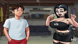 i give money and ill be ready for you in summertimesaga hentai, uncensored anime fun e2 18