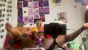 Watch Me Finger My Pussy Bent Over In Front Of The Mirror!