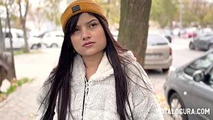 Caught student wants to pass the exam anyway with old gay brunette