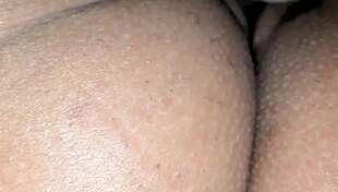 Horny homemade oral! Licking my wife's juicy hairy pussy drives me wild!