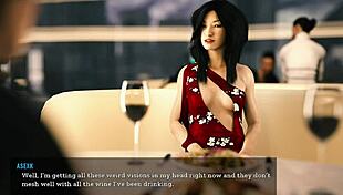 FOOTJOB in RESTAURANT - SEX 13 15 Tales from the Unending Void 15