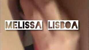 Melissa lisboa shows off and takes cum in her ass part 2