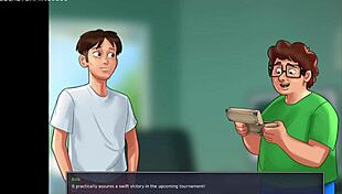 his landlady is a horny milf - summertime saga 10