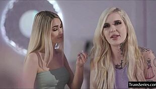 Big Cock Transgender Dominates Women in Steamy Action