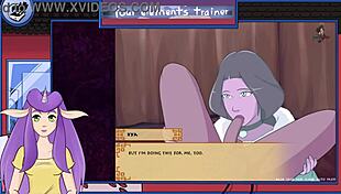 Avatar Trainer's Bonus: Milfy Blowjob with Four Elements